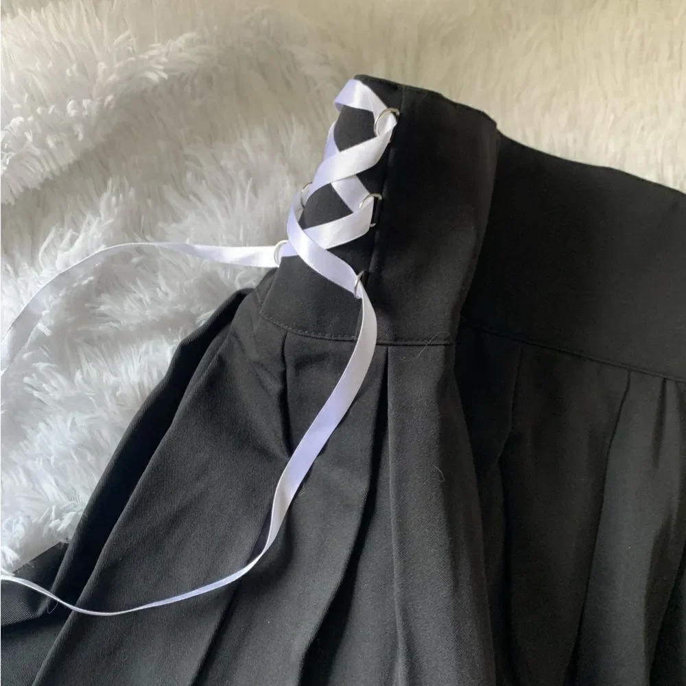 DOLLS KILL BLACK MINI SKIRT